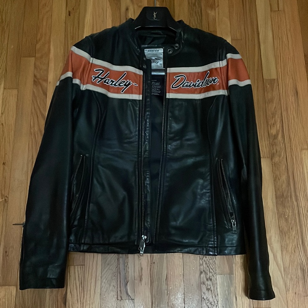 VINTAGE Harley Davidson Leather Motorcycle Jacket